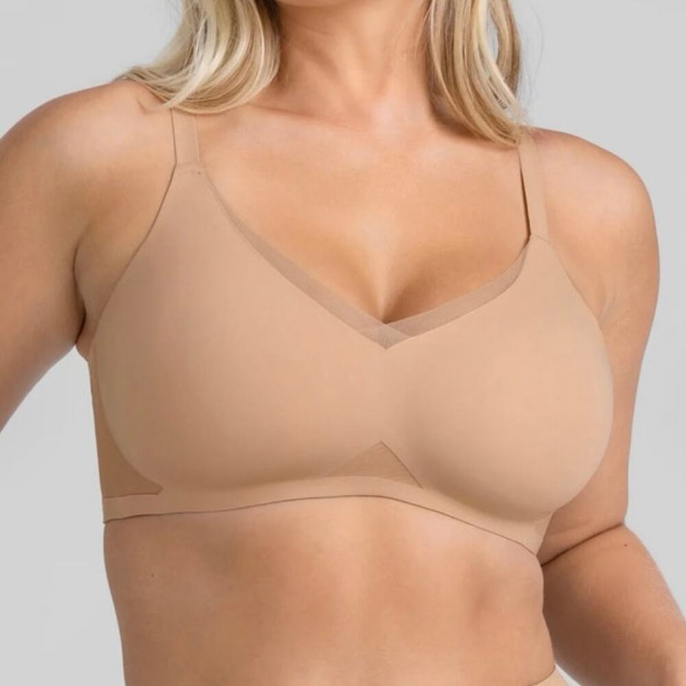 Honeylove Crossover Bra Sand
